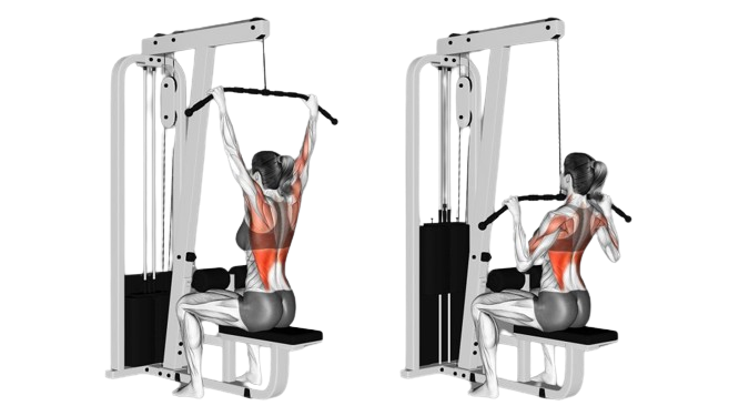 Machine assisted pullups, low position