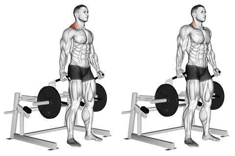 Shrug machine for building traps